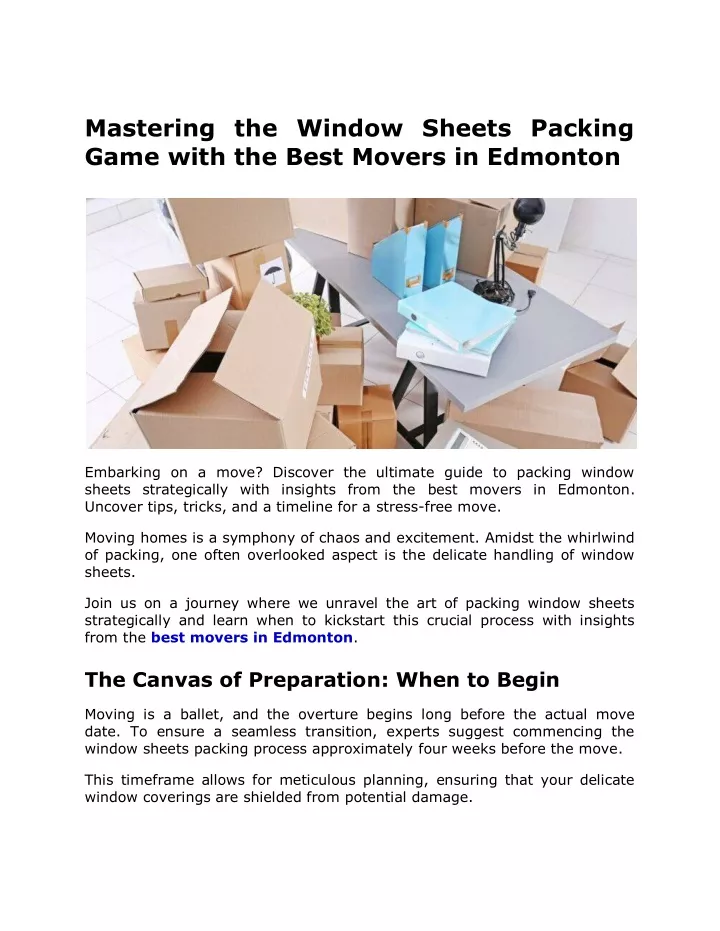 mastering the window sheets packing game with