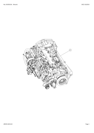 CLAAS ARION 640-610 TRACTOR Parts Catalogue Manual (SN A1900050-A1999999)