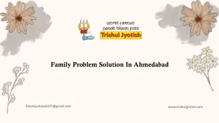 Family Dispute Solution Astrologer in Ahmedabad | Trishul Jyotish