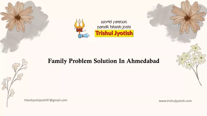family problem solution in ahmedabad