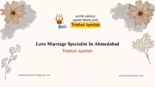 Love Marriage Specialist In Ahmedabad