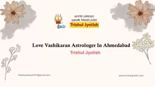Love Vashikaran Astrologer In Ahmedabad