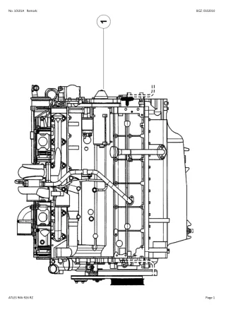 CLAAS ATLES 946-926 RZ TRACTOR Parts Catalogue Manual (SN A0100100-A0199999)