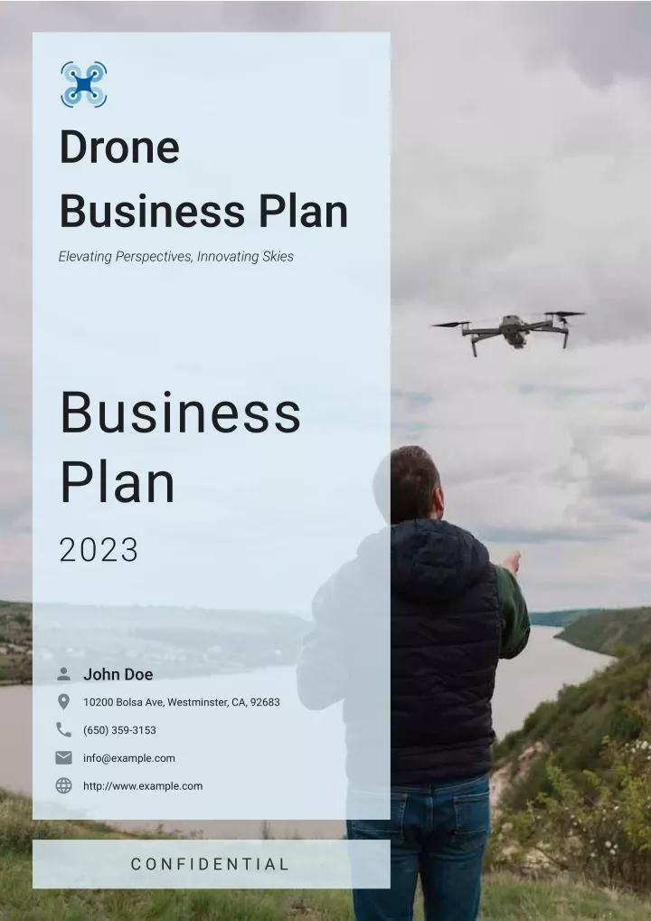 drone rental business plan