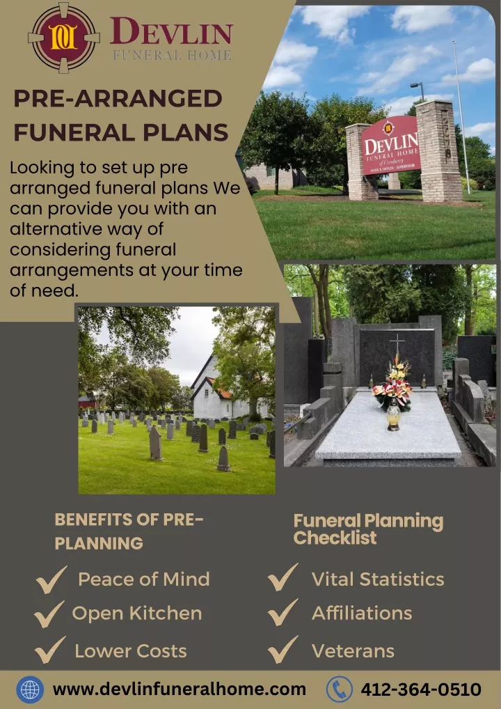 pre arranged funeral plans looking