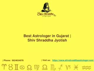 Best Astrologer in gujarat, Shiv Shraddha Jyotish