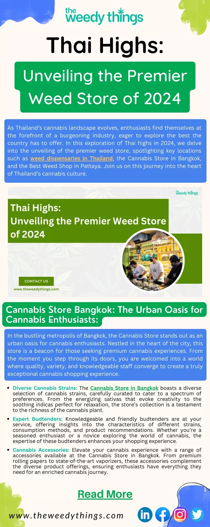 thai highs unveiling the premier weed store