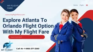 Atlanta to Orlando Flights | Book Now  1-866-217-3260