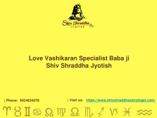Love Vashikaran Specialist Baba ji, Shiv Shraddha Jyotish