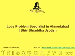 Love Problem Specialist in Ahmedabad, Shiv Shraddha Jyotish