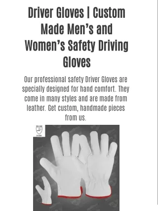 Driver Gloves