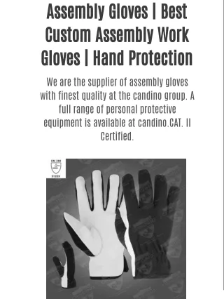 Assembly Gloves