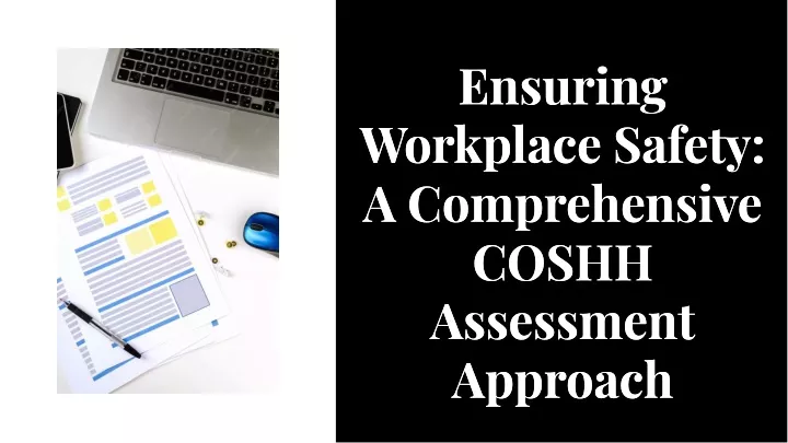 ensuring workplace safety a comprehensive coshh