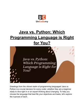 Java vs. Python_ Which Programming Language is Right for You_