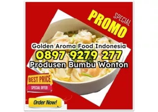 SALE! WA 0897-9279-277 Jual Bumbu Wonton Kemasan Besar Kupang Tegal Seller Bumbu GAFI