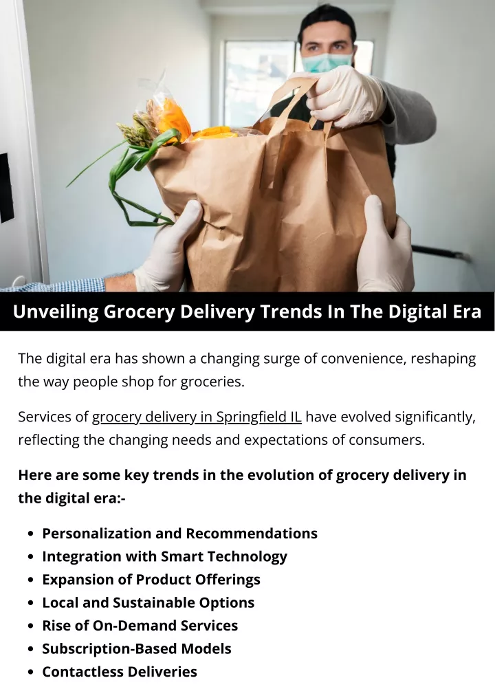 unveiling grocery delivery trends in the digital