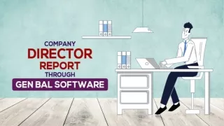 How to Access the Company Director Report Using Gen Bal Software
