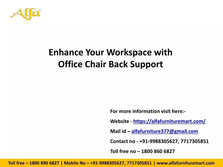 enhance your workspace with office chair back