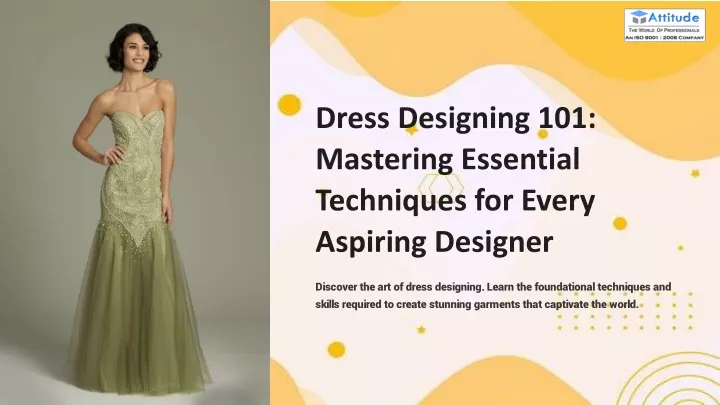 dress designing 101 mastering essential