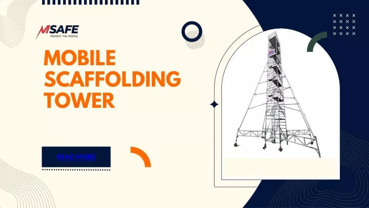 mobile scaffolding tower
