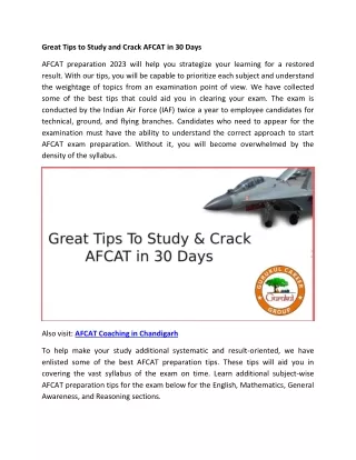 AFCAT Coaching