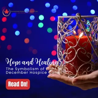 The Symbolism Of Light In December Hospice Care