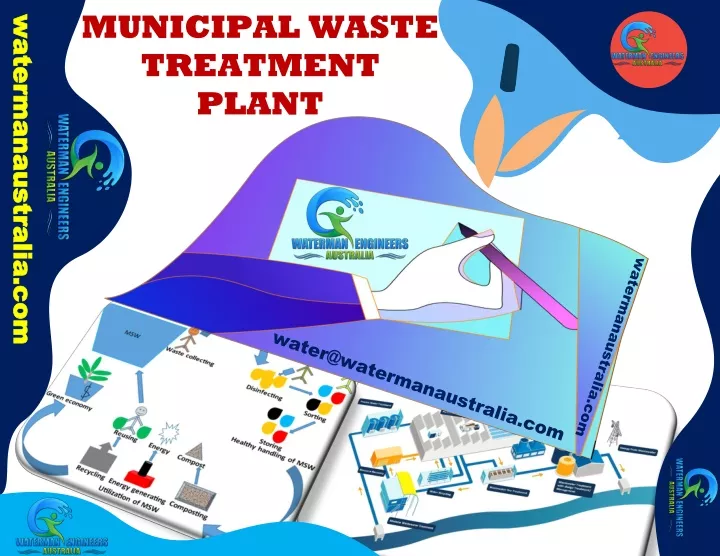 municipal waste treatment plant