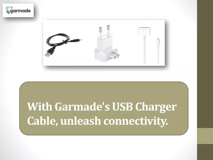 with garmade s usb charger cable unleash connectivity