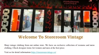 Best Vintage Style Women & Men’s Clothing Online Store
