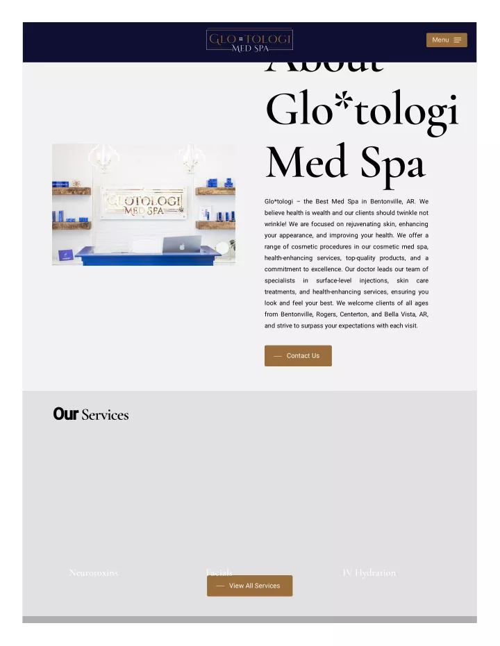 about glo tologi med spa