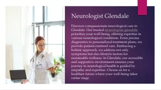 Neurologist Glendale