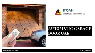 AUTOMATIC GARAGE DOOR UAE (1)