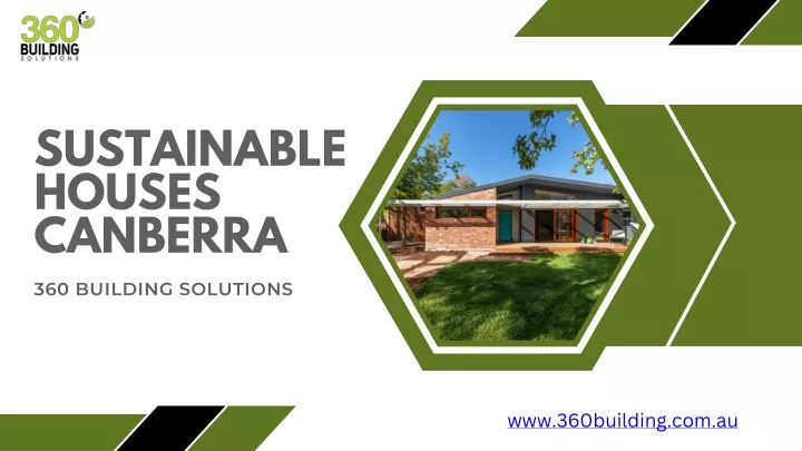 sustainable houses canberra