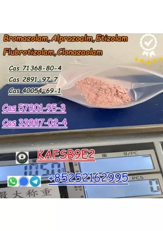 Best bromazolam powder cas 71368-80-4,with lowest price now