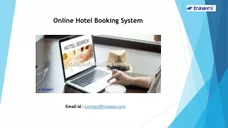 online hotel booking system
