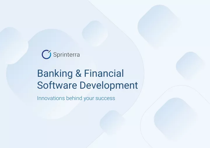 banking financial software development