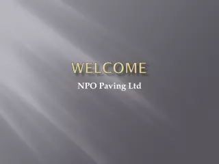welcome