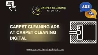 Carpet Cleaning Ads At Carpet Cleaning Digital