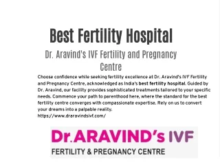 Best Fertility Centre