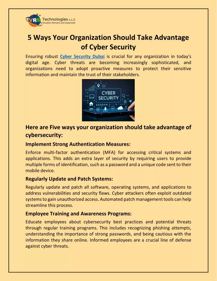 5 ways your organization should take advantage