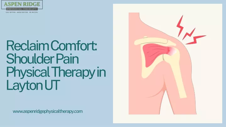 reclaim comfort shoulder pain physical therapy