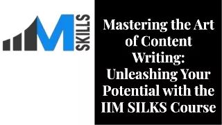 CONTENT WRITING COURSE