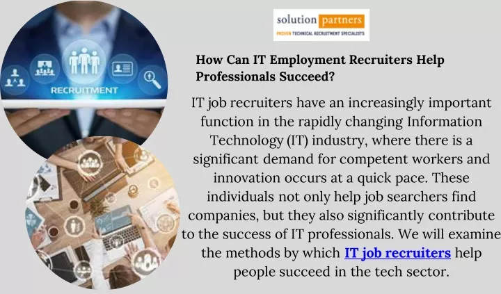 how can it employment recruiters help