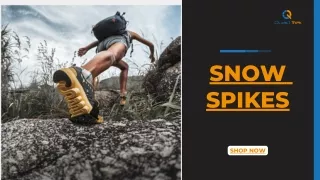 snow spikes