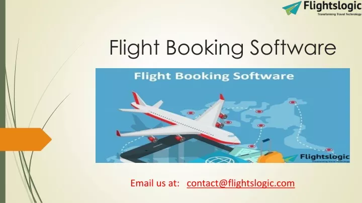 flight booking software