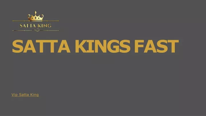 satta kings fast