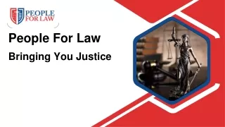 Bringing You Justice  - People for Law