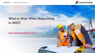what to wear when babysitting in 2023
