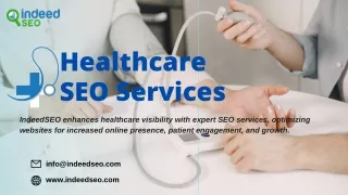Best Healthcare SEO Services: IndeedSEO