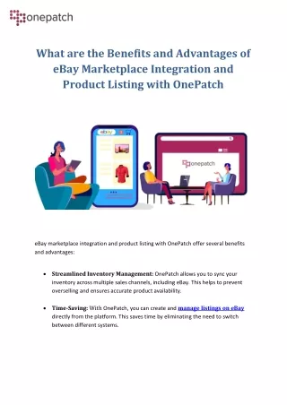 what are the benefits and advantages of ebay